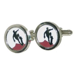 Skateboarders Cufflinks
