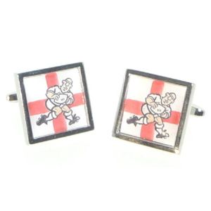 England George Cross Rugby Player Cufflinks