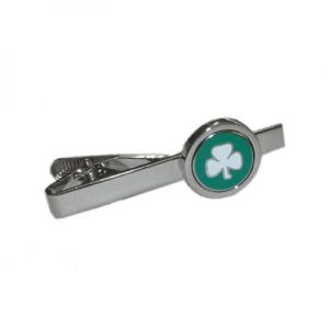 Irish Shamrock Flag Design Tie Clip
