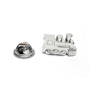 Train Engine Lapel Pin Badge