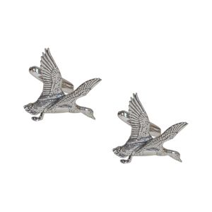 English Made Mallard Duck Pewter Cufflinks