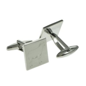 Engraved Sheep Cufflinks (00651)