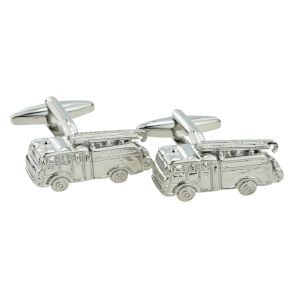 Metal Fire Engine Firefighter Firemans Fire Fighter Cufflinks