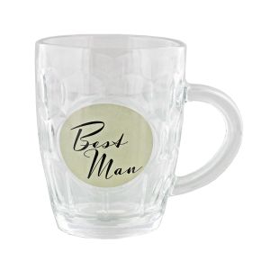 Best Man Pint Glass