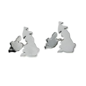 Map of the British Isles Chain Cufflinks