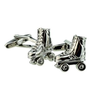 Retro Roller Skates Skating Cufflinks