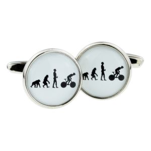 Evolution of a Cyclist Cufflinks