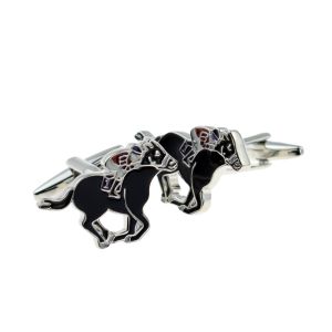 Horse Racing Equestrian Cufflinks