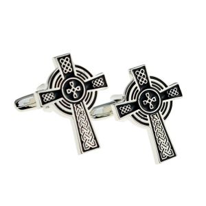 Celtic Cross Religious Cufflinks