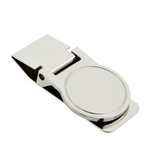 Money Clip with 25mm Round Doming Area
