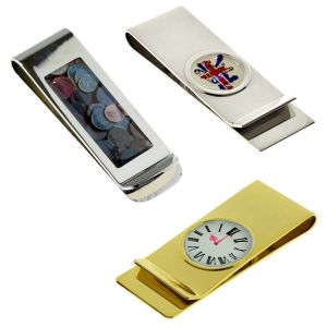 Personalised Domed Own Design Money Clip