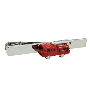 Red Fire Engine Tie Clip