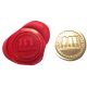 Single Wax sealing coin design 007 Piano Keys Music Instrument design