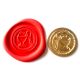 Single Wax sealing coin design 021 Chickens boiled Egg Cup & Spoon Omlet  design