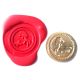 Single Wax sealing coin design 038  Scuba Diver PADI BASC Water Sport Skin Diver Frog Man design