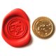 Single Wax sealing coin design 051  Shark design