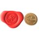Single Wax sealing coin design 071 Double Love hearts