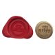 Single Wax sealing coin design 089 I Love Wales Welsh design