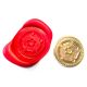 Single Wax sealing coin design 095  Tudor Rose design