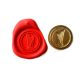 Single Wax sealing coin design 101  Music Instrument Harp design