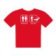 Problem Solved Design Mens Red T Shirt