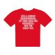Bomb Technician Design Mens Red T Shirt