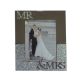Mr & Mrs Glitter Mirror Frame