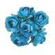Pack of 144 Miniature Decorative Baby Blue Tea Roses
