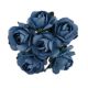 Pack of 144 Miniature Decorative Blue Tea Roses