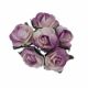Pack of 144 Miniature Decorative Lilac & White Tea Roses