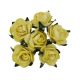 Pack of 144 Miniature Decorative Yellow Tea Roses