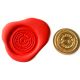 Single Wax sealing coin design 116 Shotgun Cartridge end cap Hunting Shooting design