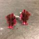 Red Queens Head Union Jack Cufflinks by London Designer Mojiana
