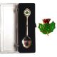 Crown Design Silver Souvenir Spoon with Scottish Thistle design