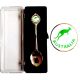 Crown Design Silver Souvenir Spoon with OZ Australia Kangaroo design
