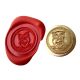 Single Wax sealing coin design 131 OWL Bird design