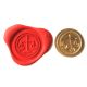 Single Wax sealing coin design 148 Scales Of Justice, Judge Lawyer Solicitor design