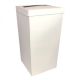White Wedding Post Box with White Lid