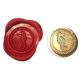 Single Wax sealing coin design 206 Seahorse design