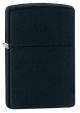 Zippo Black Matte Regular (engravable)