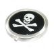 Skull & Crossbones Design Handbag Mirror