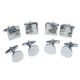 Engraved Wedding Cufflinks