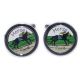 Horse racing Jockey on horseback Equestrian Cufflinks