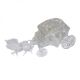 Clear Wedding Carriage and Horses Favour Box (Pack of 6)