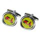 Red Scooter MOD Cufflinks