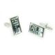 Silver Smart Mobile Phone Cufflinks