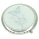 Beautiful Butterfly Design Handbag Mirror