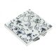 Contemporary Black & White Design Square Handbag Mirror