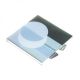 Square Handbag Mirror with Art Deco Design
