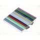 Stripes Design Square Handbag Mirror
